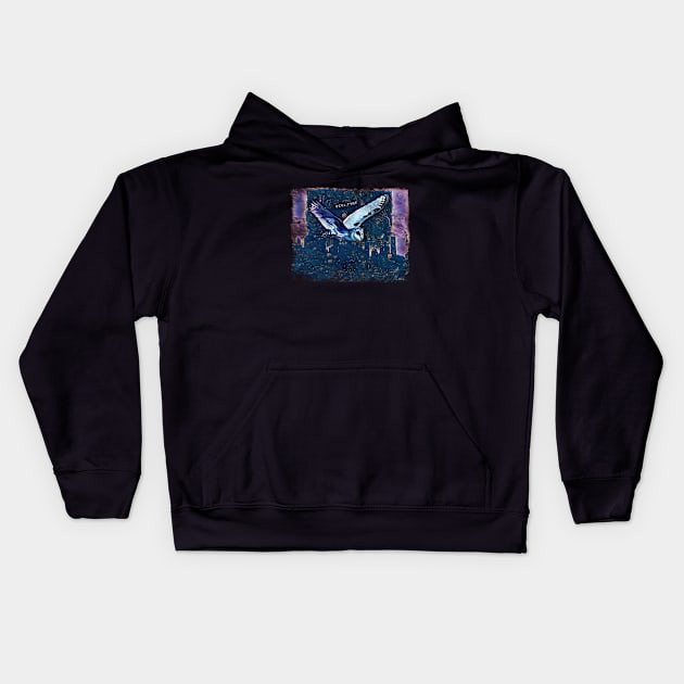 night owl Kids Hoodie by ElArrogante